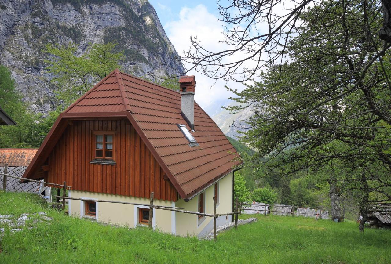 Zadnjica Holiday House Soča Buitenkant foto