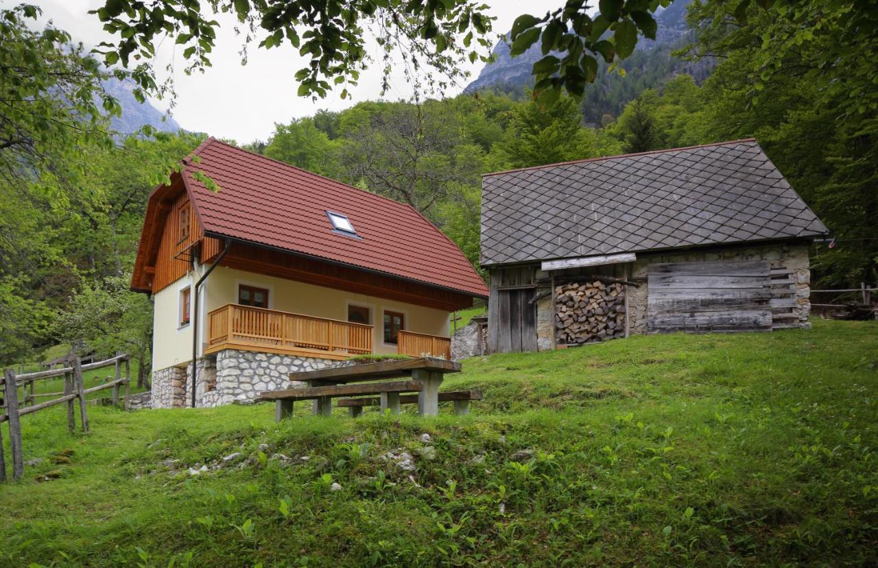 Zadnjica Holiday House Soča Buitenkant foto